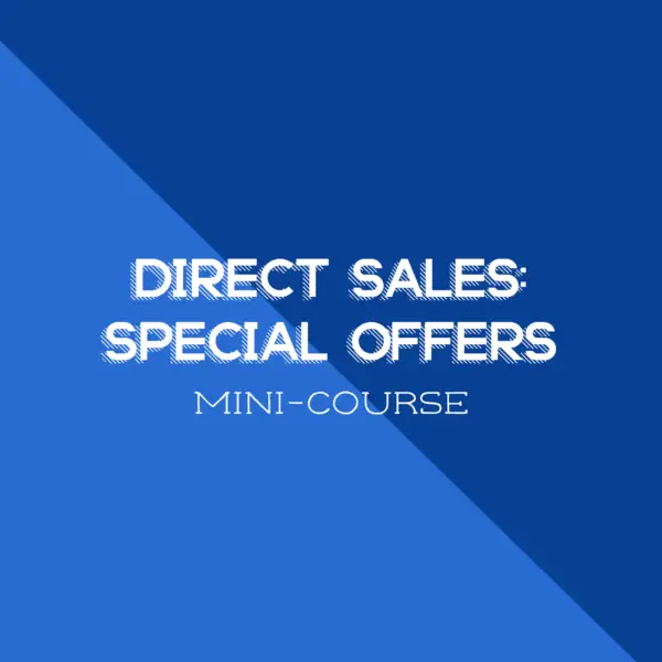 Website Sales: Special Offers